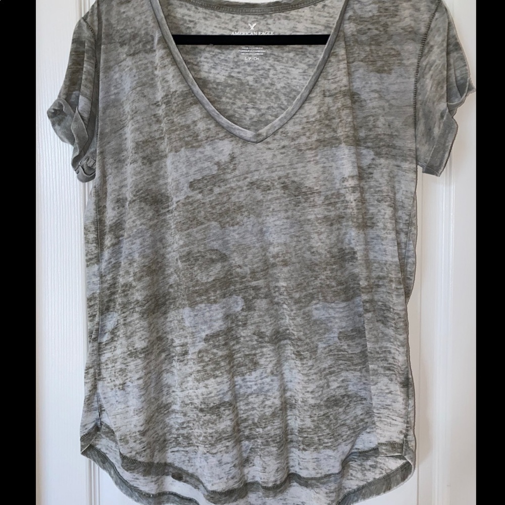 American Eagle Camo Shirt